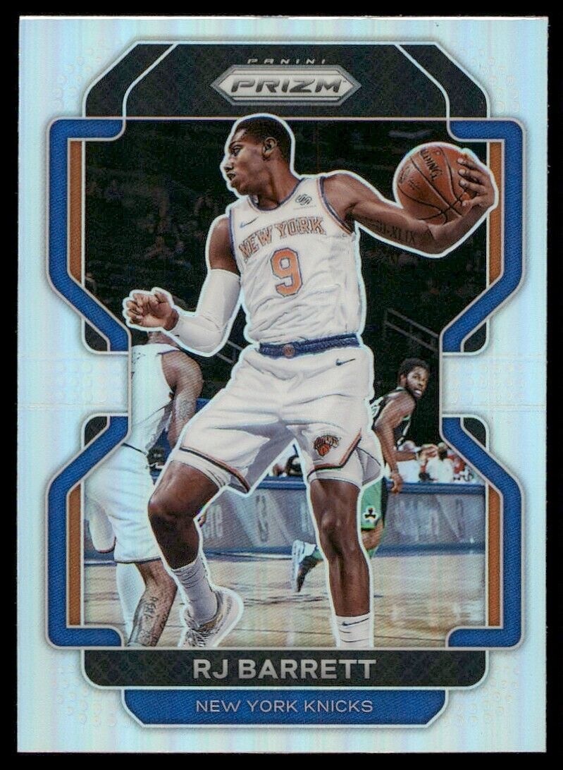 2020-21 Panini Prizm Silver RJ Barrett #201 New York Knicks