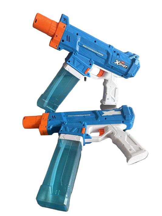 ZURU X-Shot Motor Soakers Motorized Water Blasters, 2-Pack - Open Box