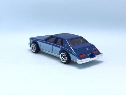 2023 Hot Wheels '82 Cadillac Seville HW: The '80s 7/10 75/250 Blue