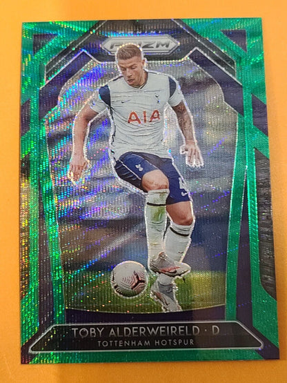 2020-21 Prizm Soccer EPL Premier League Green Wave #152 Toby Alderweireld