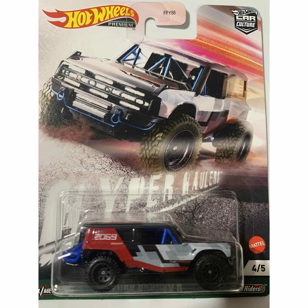 Hot Wheels Car Culture Hyper Hauler Ford Bronco R 4/5