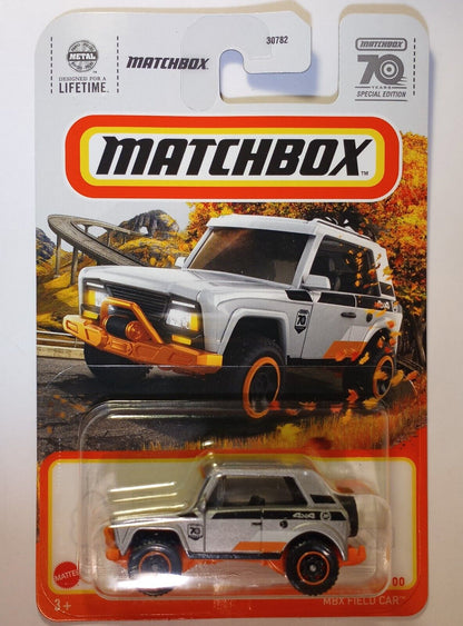 2023 Matchbox Mainline Cars 70 Years - Assorted Style to Choose