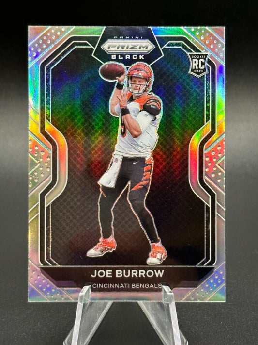 Joe Burrow 2020 Panini Prizm Silver RC Rookie #PB-1 BENGALS - walk-of-famesports
