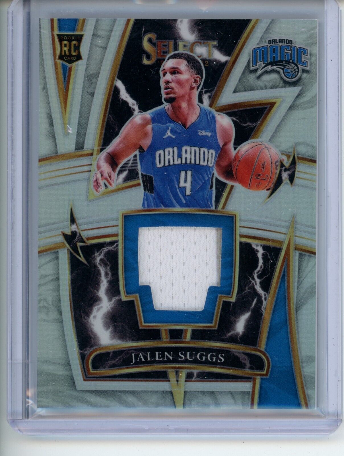 2021-22 Select JALEN SUGGS #SP-JSG Rookie RC Sparks Patch Silver Prizm Magic