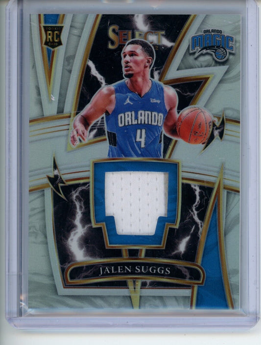 2021-22 Select JALEN SUGGS #SP-JSG Rookie RC Sparks Patch Silver Prizm Magic