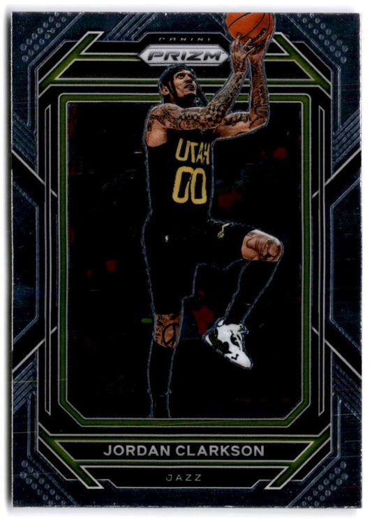 2022-23 Panini Prizm Jordan Clarkson Base #54 Utah Jazz - walk-of-famesports