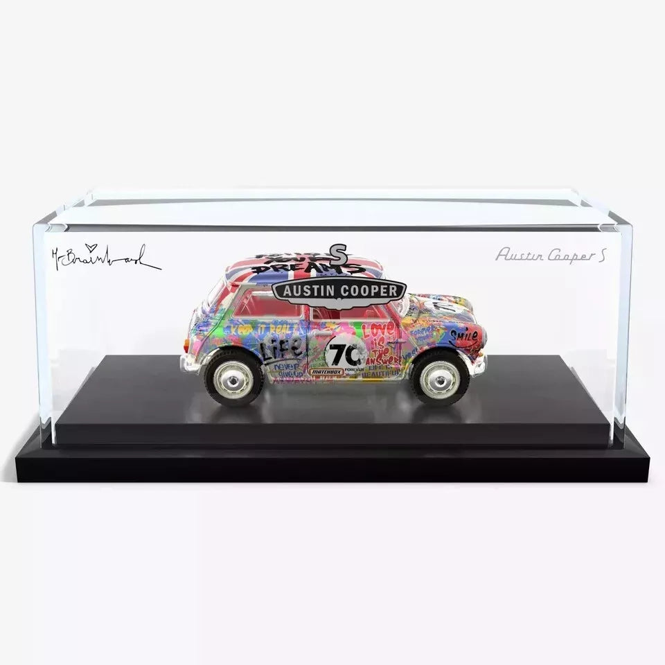 Matchbox x Mr Brainwash 1964 Austin Mini Cooper S