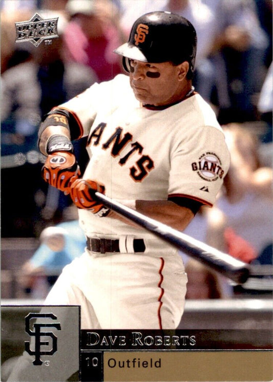 2009 Upper Deck Dave Roberts #842 San Francisco Giants