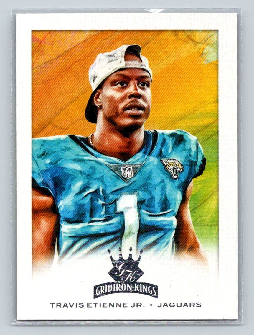 2021 Panini Chronicles Travis Etienne Jr #Gk-13 Gridiron Kings Donruss