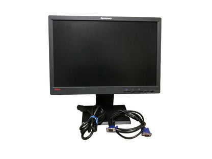 Lenovo ThinkVision L1951pwd 19" Computer PC LCD Monitor TFT VGA / DVI