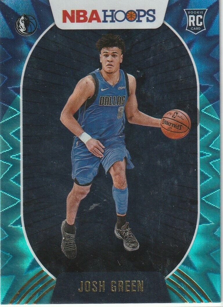 Josh Green 2020-21 NBA Hoops Teal Explosion Holographic Rookie #212
