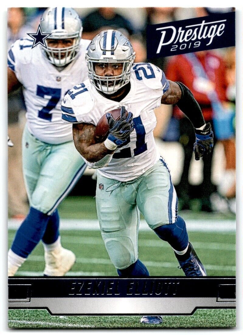 2019 Panini Prestige Ezekiel Elliott Dallas Cowboys 3