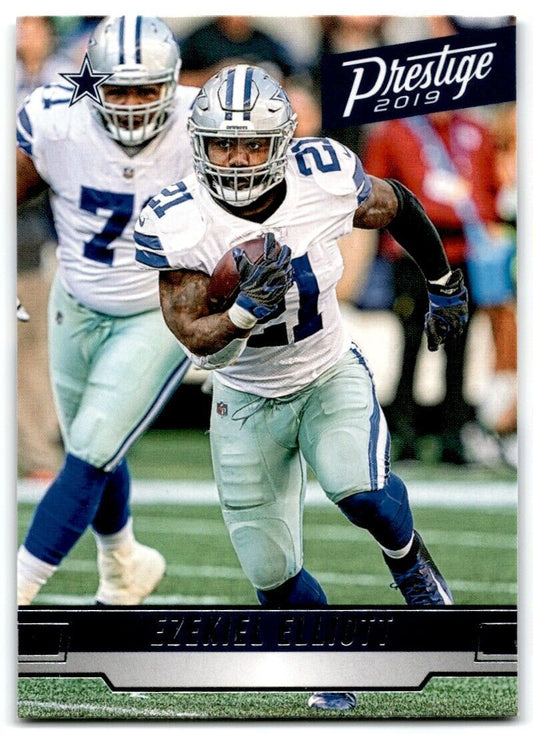 2019 Panini Prestige Ezekiel Elliott Dallas Cowboys 3