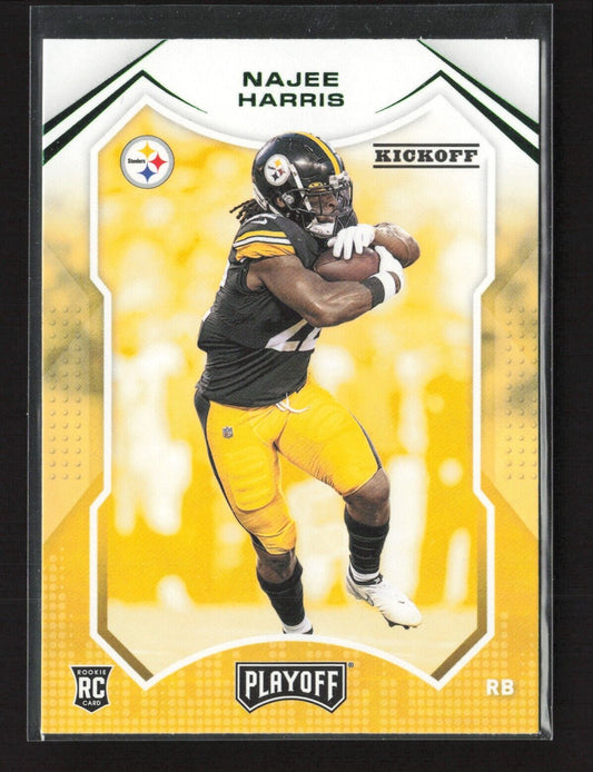 2021 Panini Playoff Najee Harris Rookie RC #211 Steelers