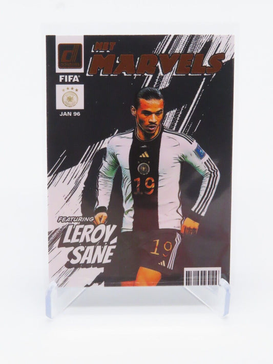 2022-23 Select Donruss Gold Net Marvels Leroy Sane #14 Germany DHSB - walk-of-famesports