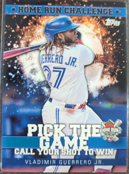 2022 Topps Update Vladimir Guerrero Jr 2022 Pick The Game Home Run Derby