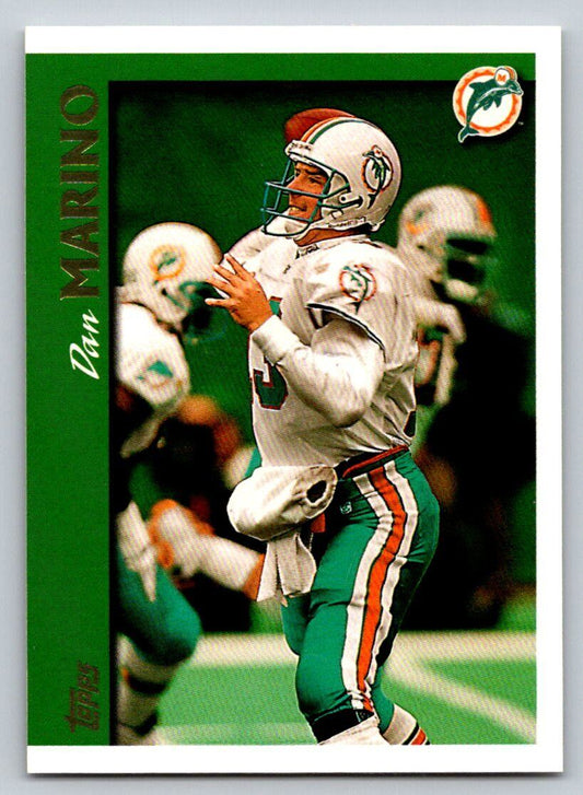 1997 Topps Dan Marino #350 Miami Dolphins