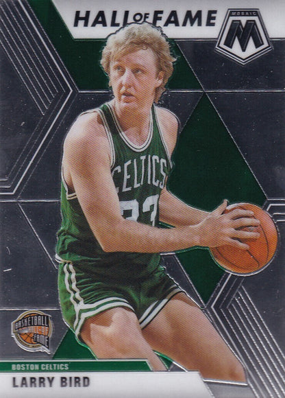 2019-20 Panini Mosaic #290 LARRY BIRD Hall of Fame Celtics