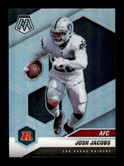 2021 Panini Mosaic Silver Prizm Josh Jacobs #235 Las Vegas Raiders