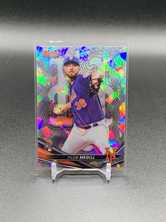2022 Bowman's Best Atomic Refractor Tylor Megill #48 New York Mets