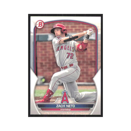 2023 Bowman Prospects Zach Neto BP-64 Angels