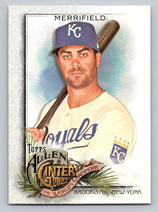 2022 Allen & Ginter Whit Merrifield #28 Kansas City Royals