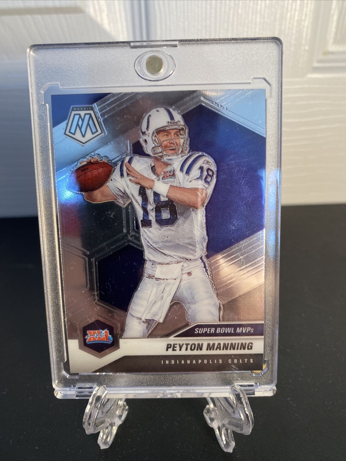 2021 Panini Mosaic #287 Peyton Manning Indianapolis Colts Super Bowl MVP