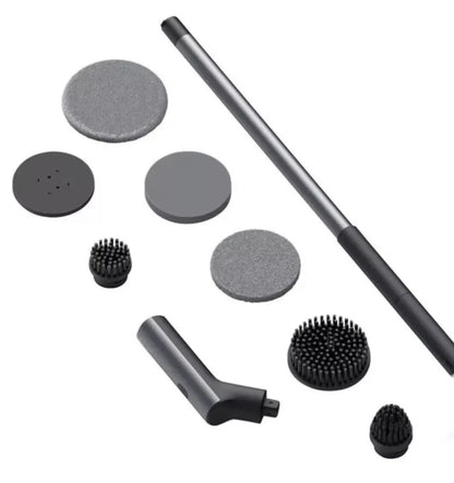HOTO Cordless Spin Scrubber: 2.5 N·M torque, six brush heads, IPX7 rated
