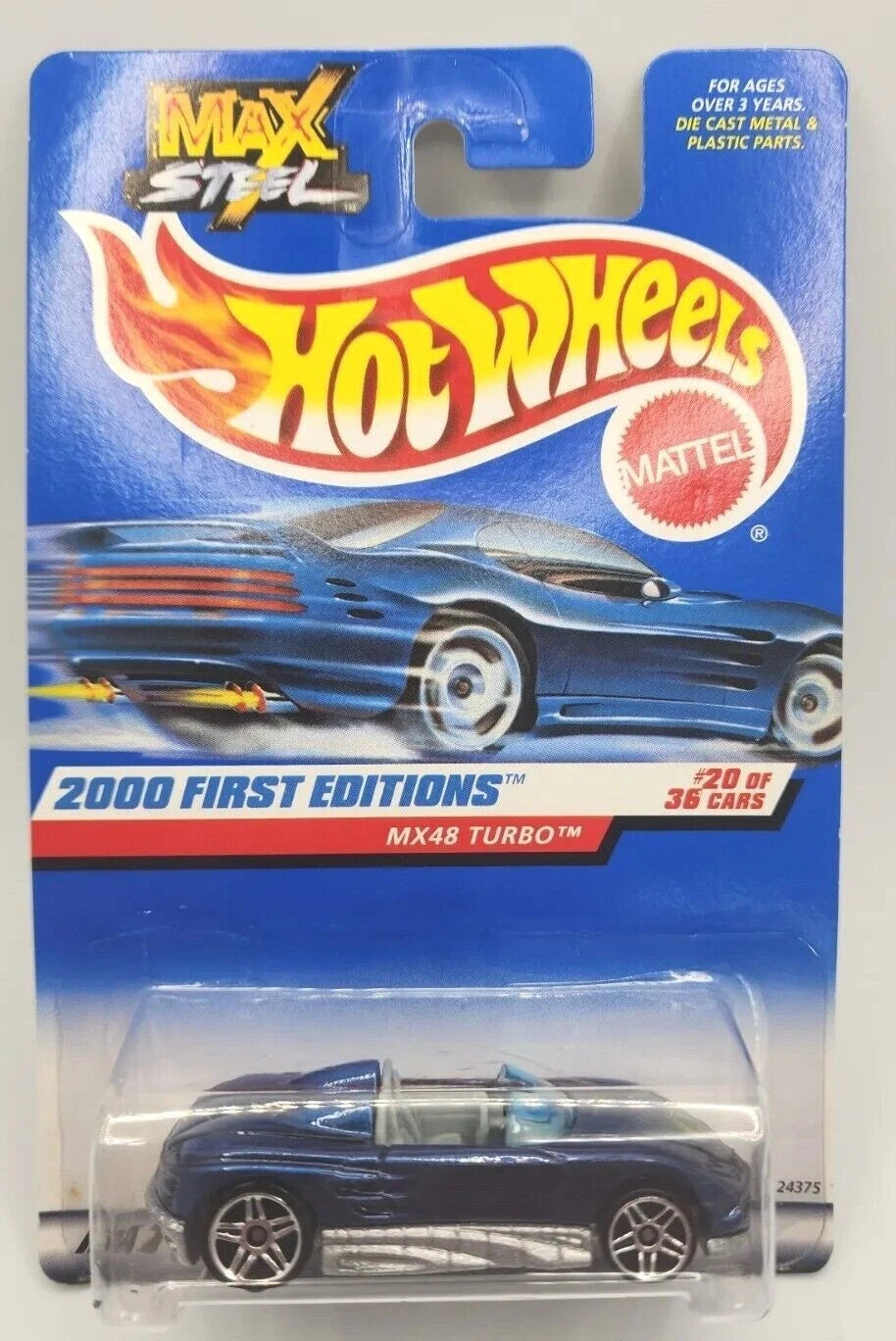 Hot Wheels 2000 First Editions MX48 Turbo