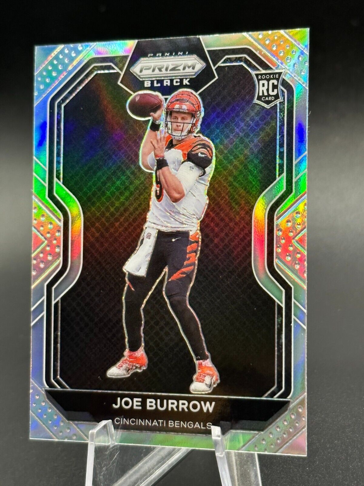 Joe Burrow 2020 Panini Prizm Silver RC Rookie #PB-1 BENGALS - walk-of-famesports