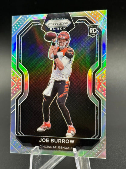 Joe Burrow 2020 Panini Prizm Silver RC Rookie #PB-1 BENGALS - walk-of-famesports