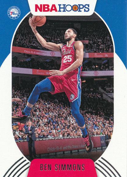 2020-21 Panini Hoops Ben Simmons #49 Philadelphia 76ers