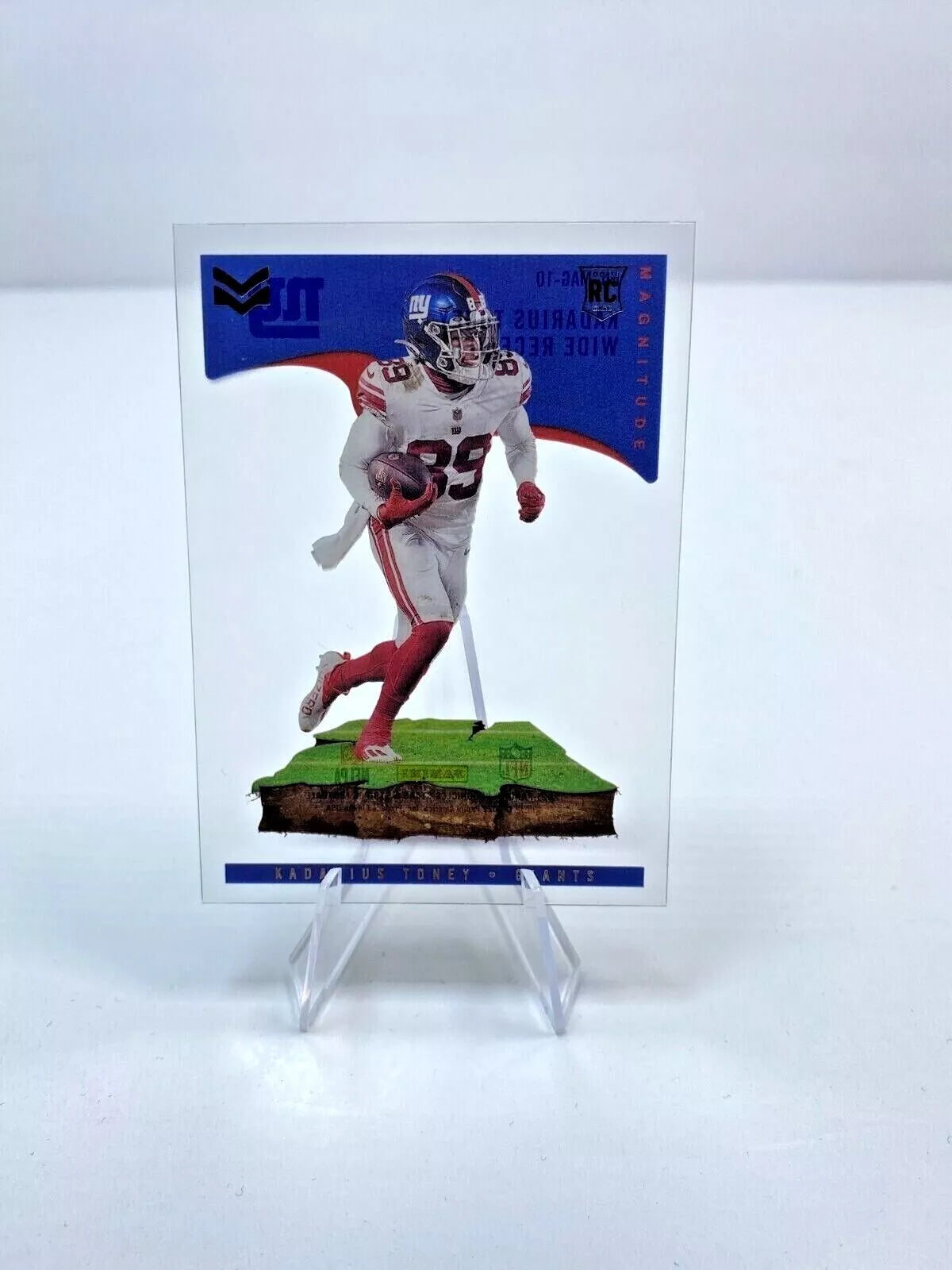 Kadarius Toney 2021 Panini Chronicles Clear Rookie #MAG-10 New York Giants