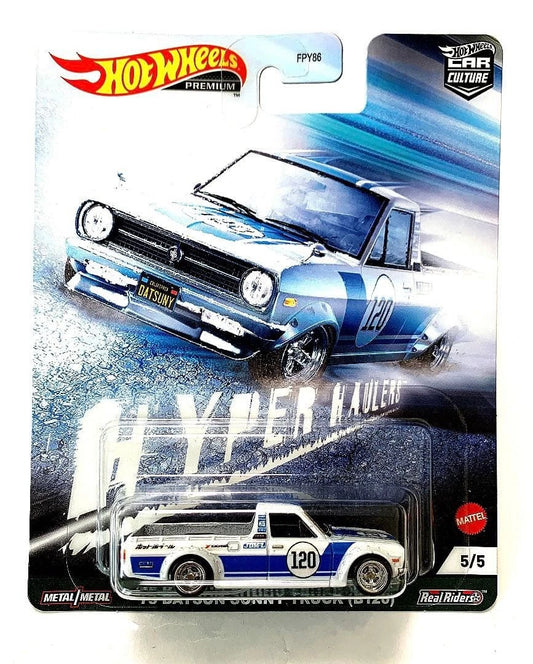 Hot Wheels Car Culture Hyper Hauler '75 Datsun Sunny Truck 5/5