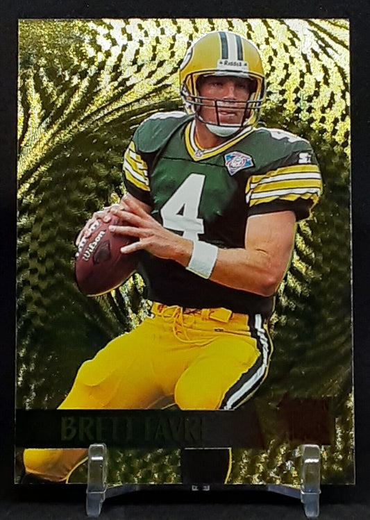 1995 Fleer Metal Gold Blaster Brett Favre #6 OF 18 Packers