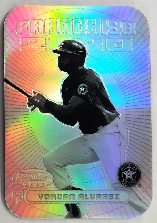 Yordan Alvarez 2020 Bowman's Best RC Franchise 2020 Silver Refractor #FFDC-YA