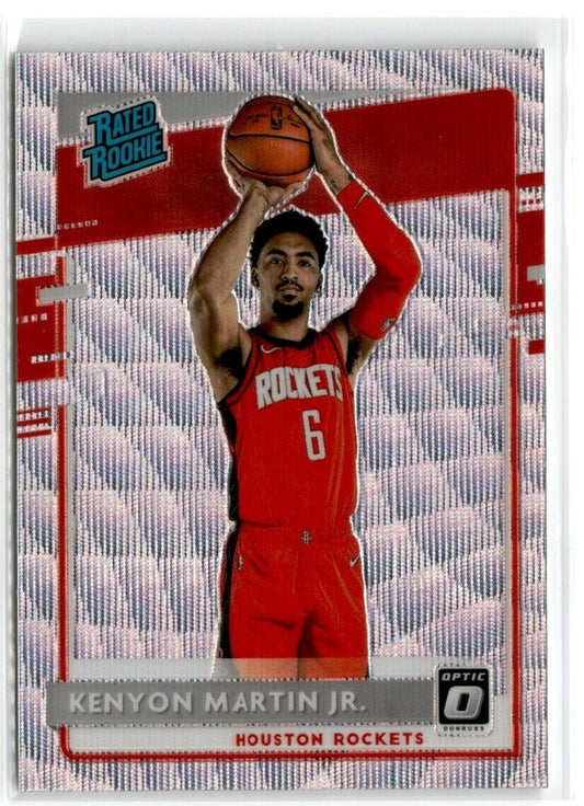 2020-21 Donruss Optic Fanatics Rated Rookies Kenyon Martin Jr. #197 Houston Rockets