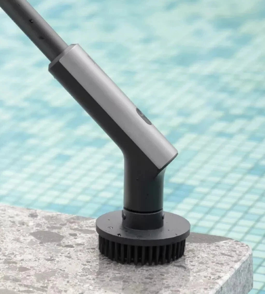 HOTO Cordless Spin Scrubber: 2.5 N·M torque, six brush heads, IPX7 rated