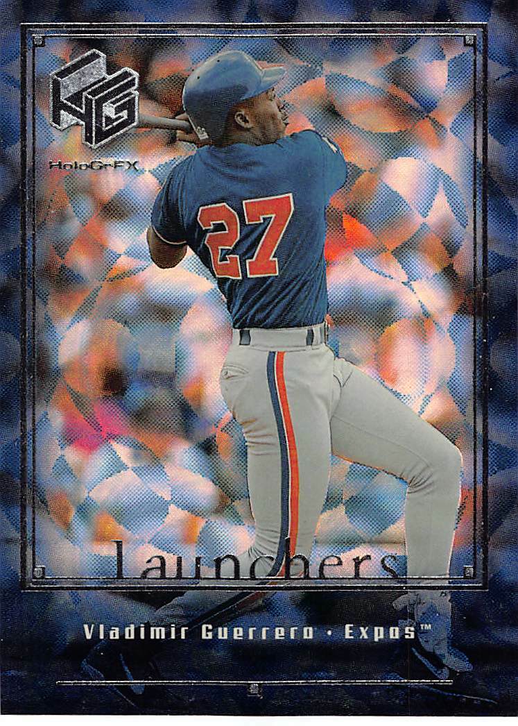 1999 Upper Deck Vladimir Guerrero HoloGrFx Launchers Insert #L11 NM/MT EXPOS