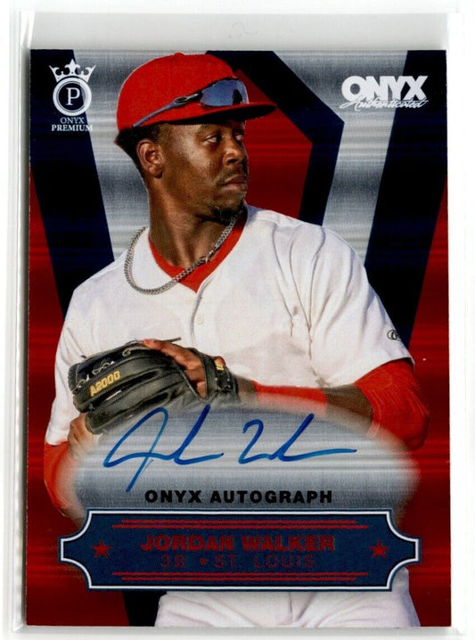 2022 Onyx Vintage Extended #VAJW Jordan Walker Blue Signatures