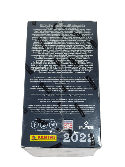 2022 Panini Select Baseball Trading Cards Factory Sealed Blaster Box