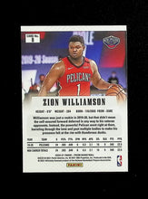 تحميل الصورة إلى عارض المعرض، 2020-21 Panini Prizm Silver Flashbacks Zion Williamson #8 New Orleans Pelicans
