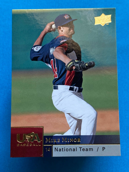 2009 Upper Deck USA National Team Mike Minor #USAB-MM