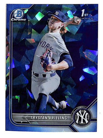 2022 Bowman Chrome Refractor & Sapphire Baseball Cards #BDC1-195