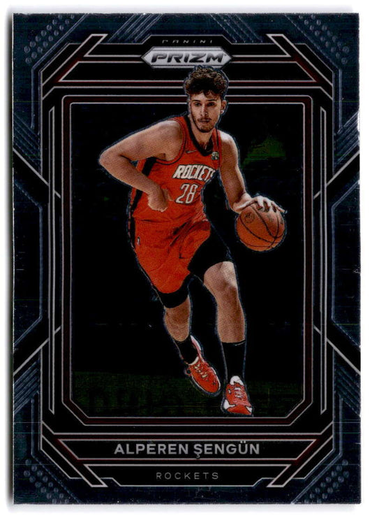 2022-23 Panini Prizm Alperen Sengun Base #178 Houston Rockets - walk-of-famesports