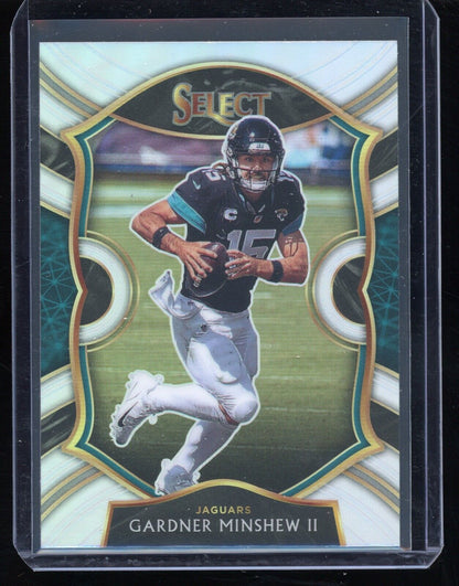 2020 Panini Select Concourse Silver Prizm Gardner Minshew II #32 Jaguars
