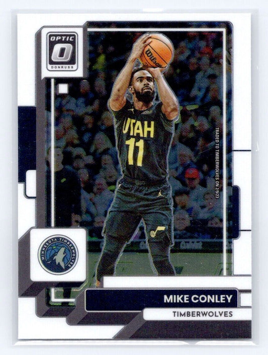 2022-23 Donruss Optic Mike Conley #40 Minnesota Timberwolves - walk-of-famesports