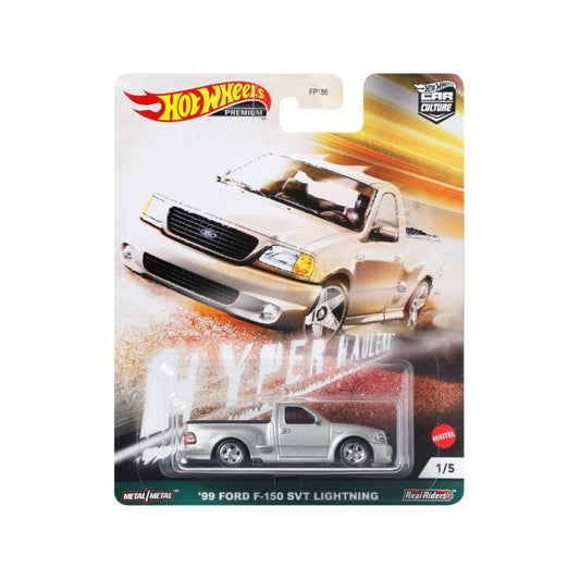 Hot Wheels Car Culture Hyper Hauler '99 Ford F-150 SVT Lightning 1/5
