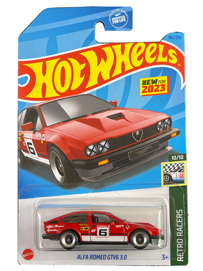 2023 Hot Wheels Alfa Romeo GTV6 3.0 Retro Racers 10/10, 185/250