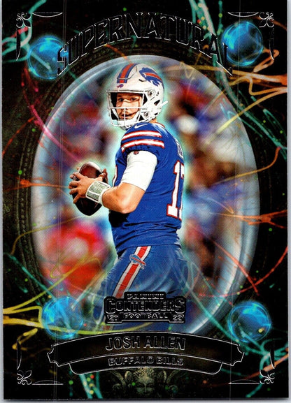 2022 Panini Contenders Supernatural Josh Allen #SN-JAL